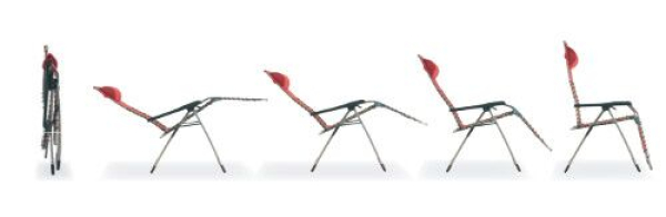 FIAM® Relaxliege MOVIDA 129TX / Dunkelblau
